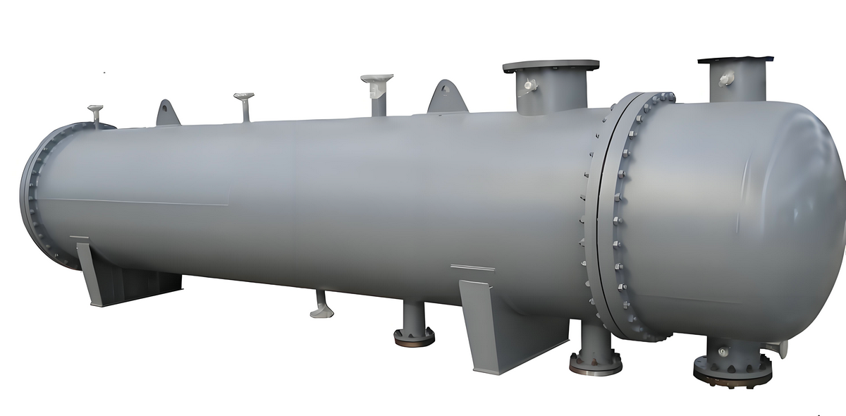 High Efficiency Shell and Tube Heat Exchanger for Industrial Heat Transfer and Process Cooling Applications