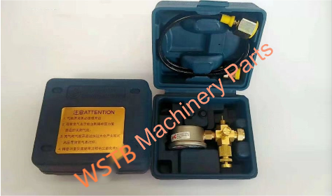 OEM Excavator Parts Nitrogen Refill Meter For Nitrogen Charging Meter Oil Pressure Test