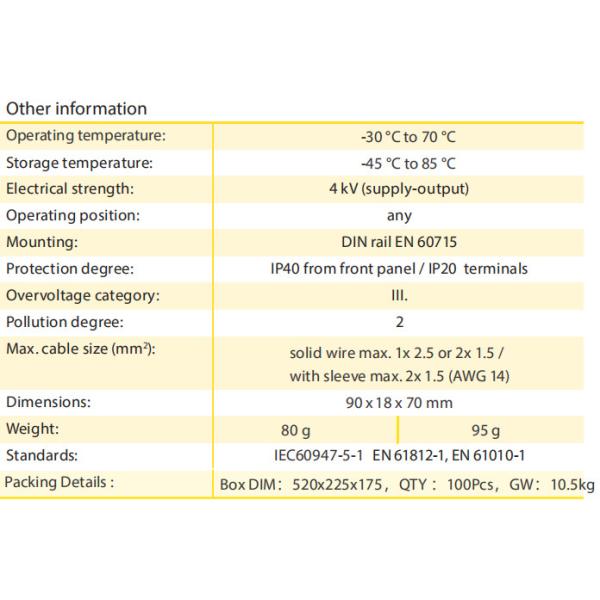 DT7-1BL Din Rail Electronic Relay Programmable Pulse and AC/DC12V-240V