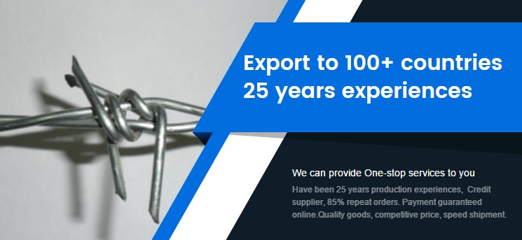 составное сопротивление ржавчины ISO9001 колючей проволоки стены 20kg/Roll аттестовало