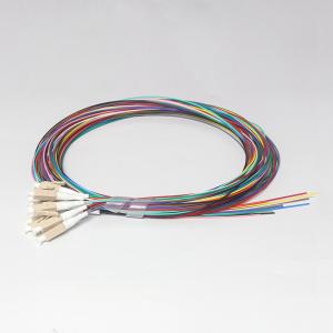 Núcleo milímetro 50/125 OM3 OM4 LSZH da trança 12 do LC UPC da fibra ótica
