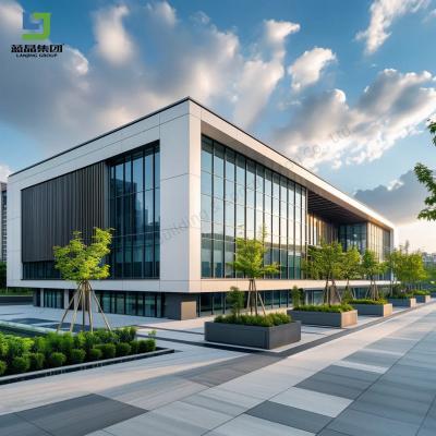 Commercial Water Proof Performance Steel Structure Workshop For Prefabricated Metal Warehouse