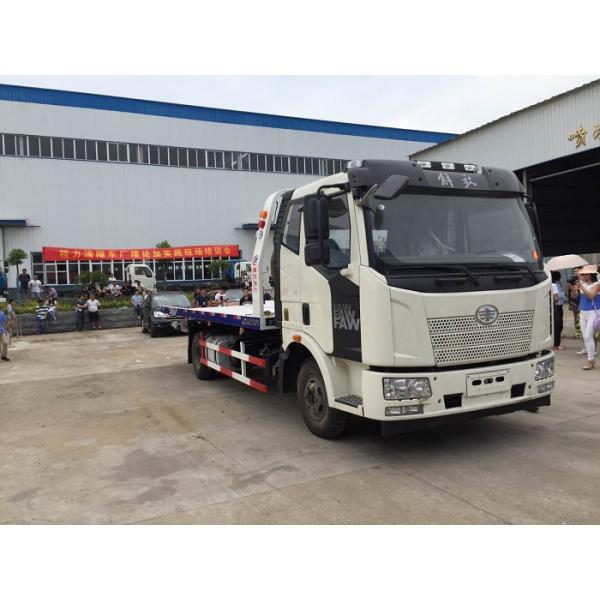 FAW 4 Ton Emergency Wrecker Tow Truck 6.2 Meters Plate Towing Recovery