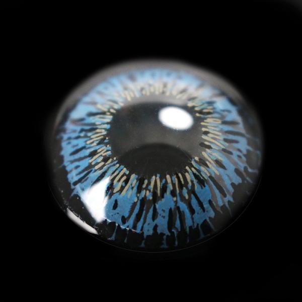 OEM Realistic Blue Aqua Colored Contacts For Brown Eyes