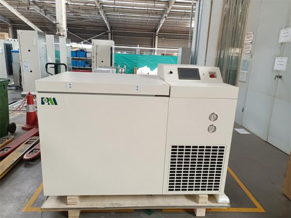 Menos o congelador de refrigerador criogênico da caixa de 150 graus com material interno do SUS para o armazenamento do ADN do RNA