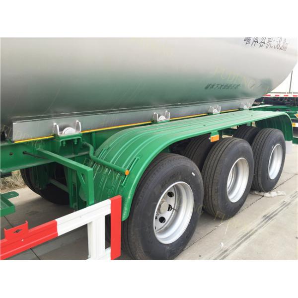 55 Cubic LPG Tank Trailer Medium Pressure Round Shape Steel Tank Body
