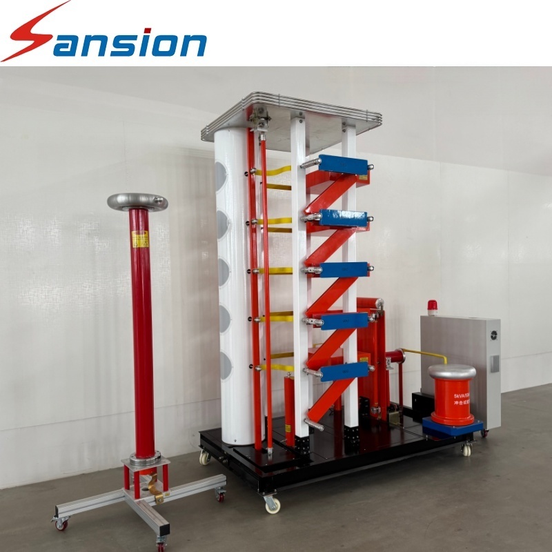 500kV Lightning Impulse Test System for Power Transformer Bushing Cable GIS and Switchgear Testing High Voltage Impulse Generator Equipment for Electrical Insulation Strength Evaluation