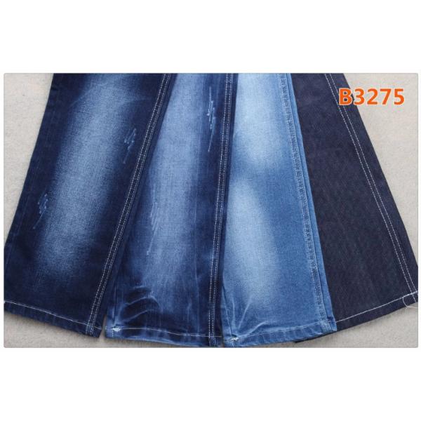 les jeans de 9.5oz Slubby étirent le polyester 2 Elastane du coton 26 du matériel 69 de tissu de denim