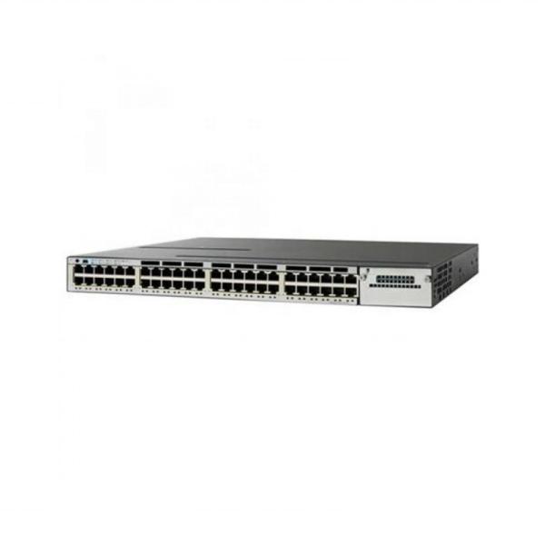 C3850 Series 48 Ports Penuh PoE Ethernet IP Layanan switch WS-C3850-48F-E