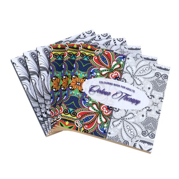 100gsm 120gsm 140gsm Softcover Book Printing Paperboard Adult Coloring Books
