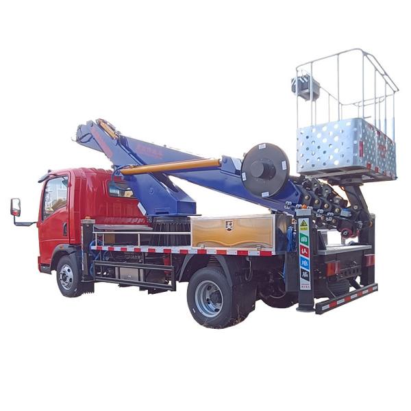 China Diesel-Powered Boom Lift ,No Electricity Needed for Remote Area Projects