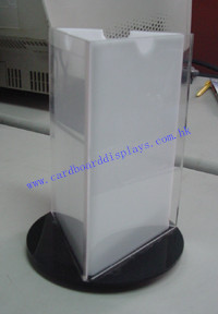 Rotary Acrylic display stand with hooks manufacture