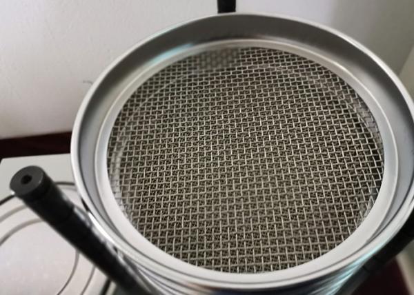 Microseismic Lab Sand Sieve Shaker ɸ 200*25mm Stainless Steel Wire Mesh