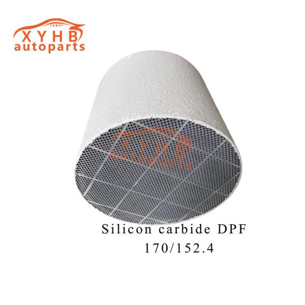 Ceramic Carrier Round High Quality Silicon Carbide DPF Three Way Catalytic Filter Element Euro 1-5 Mode
