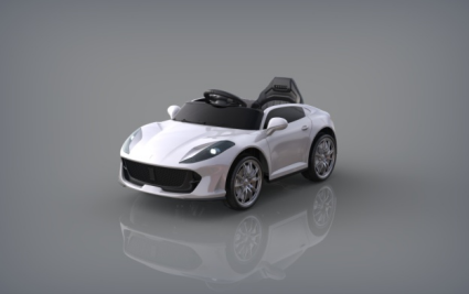 1 Year Old Electric Ride On Off-Road Car Toy with Music and Mobile Phone Remote Control