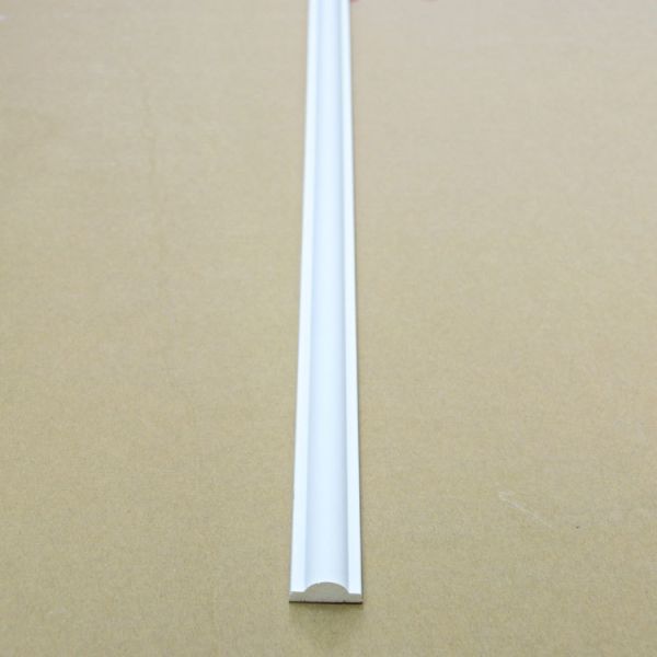 GD-85003 26mm Popular High Density Bathroom Urethane Plain Plastic Decorative Moulding