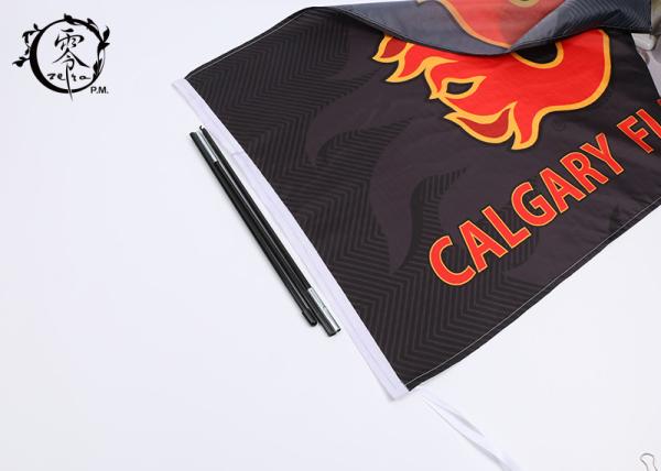 NHL Calgary Flames 3D Sublimation Flags Grommets 3 x 5-Foot Polyester Custom