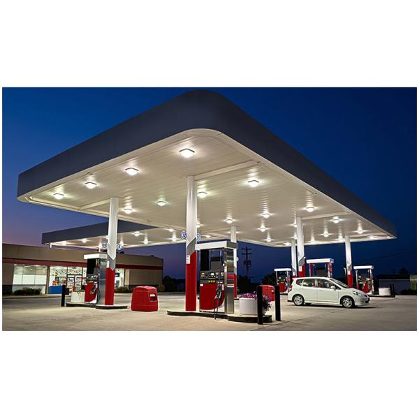 110lm/W Exterior Led Canopy Lighting / Commercial Led Canopy Lights 260x130x87mm