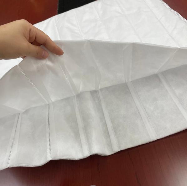 Outer Trapezoidal Air Filter Bag Machine Automatic One Line From Raw Material To Finished Product