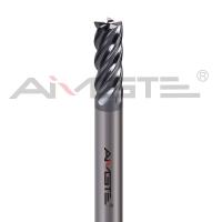 40 Degree 5 Flute End Mill 12mm Square End Mill Cutter 0.4μm For Finish Milling