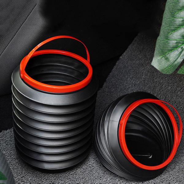 Hot Car Accessories Can Be Installed Everywhere to Save Space Portable Car Retractable Garbage Cans