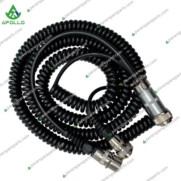 Oil Resistant Apollo Cable Flexible VOE 80863376 Asphalt Paver Spare Parts