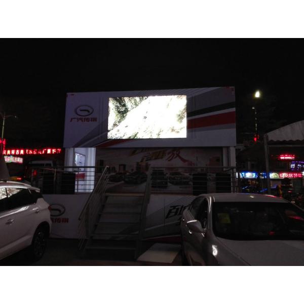 P6 P8 P10 HD Mobile Truck Mounted LED Display , LED Screen On Truck