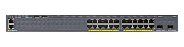 24 Port 2960-X 24 GigE 2 x 10G SFP LAN Base Used Switches with and 250G Switch Capacity