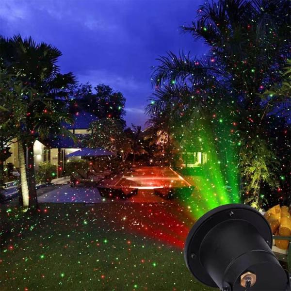 30000 Hours Working Time Solar Projector Lamps for Pathway Park Garden Aisle Exterior