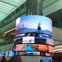 Pantalla LED esférica a todo color de 360° para exteriores P3.91mm