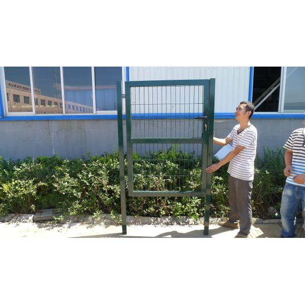 Ширина панели ворот 2500mm загородки утюга ворот сада стальная