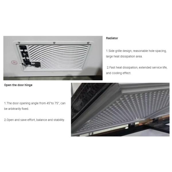 Commercial Horizontal Deep Freezers Freezers For Sale With Double Doors