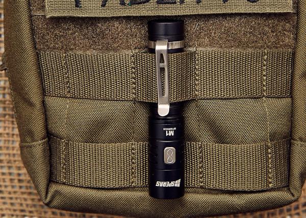 Outdoor Activities Small 1000lm Handheld LED Flashlights