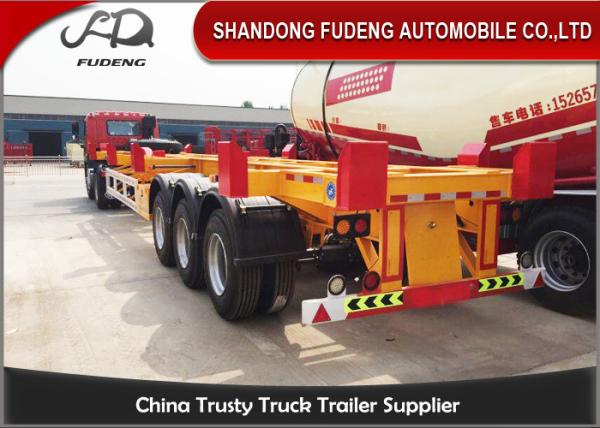 20ft / 40ft Chassis Container Trailer 30-50 Ton Load FUWA / BPW Axle