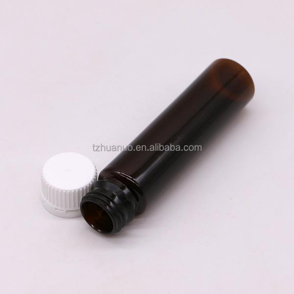 SCREW CAP Sealed 25ml/1oz PET Bottle for Sterile Coffee and Oral Liquid Packaging