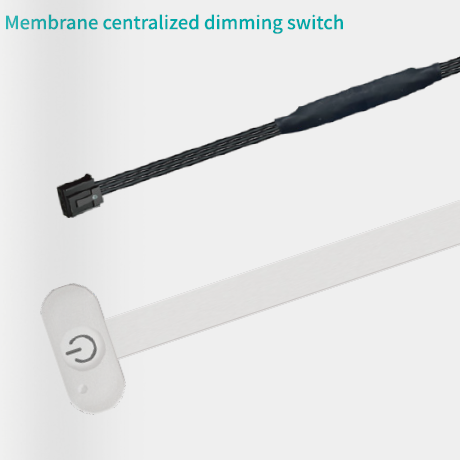 Letaron 0.35mm Membrane Dimmer Switch | Hidden Install with Blue Indicator for Cabinets