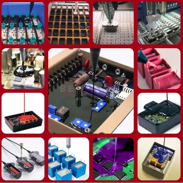 POLYWOOD CASE Packaging Type High Accuracy Camera Automated Epoxy Dispensing System