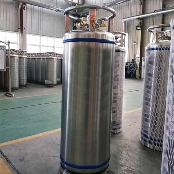 LN2 Dewar Gas Cylinder 195L 2.3MPA High Pressure Liquid Nitrogen Tank
