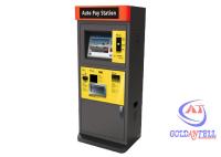 Terminal de tela táctil da estação do pagamento do serviço do auto auto para o sistema de gestão do estacionamento