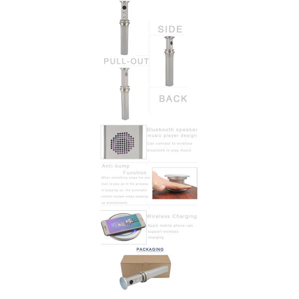 Customizable Kitchen Pop Up Outlet , Motorized Pop Up Electrical Socket