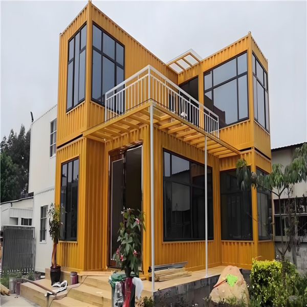 Steel Frame Prefab Container House for Backyard Workshop Storage Shed