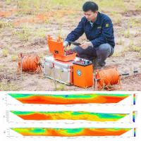 Dispositivo de teste de resistência elétrica de superfície Medidor de resistência 3D Imagem de ouro subaquático Equipamento de exploração geofísica