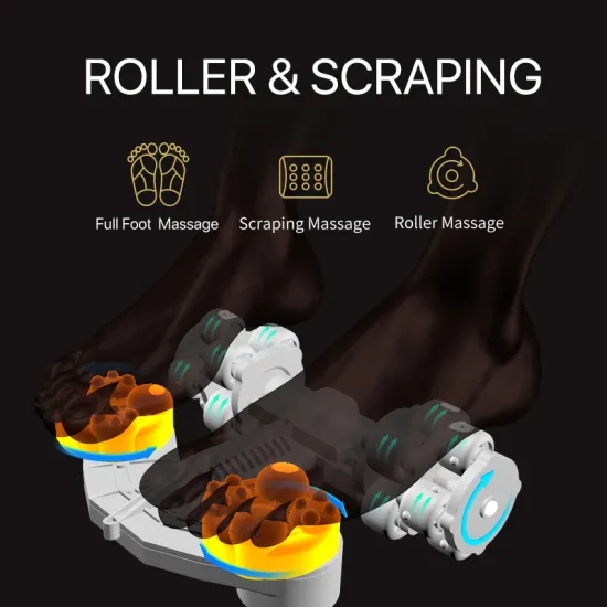 2d Luxury ABS PU Zero Gravity Massage Chairs Shiatsu Kneading Pillow