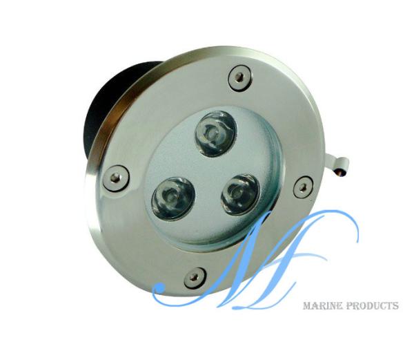 3W LED inground light, underground light, inground uplight, deck light, dock light