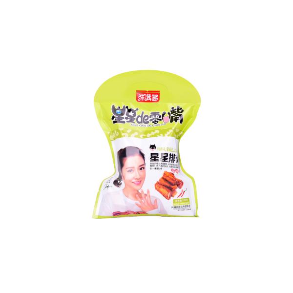 custom printed bags four colors special shape thickness 11 thread