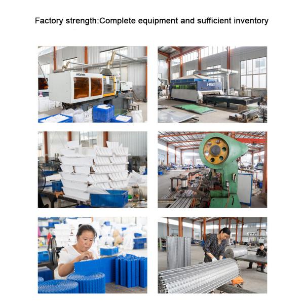 Производственная цена Модульный автоматический конвейерный ремень для беговой дорожки