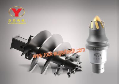 Alloy Head Auger Cutting Teeth Coal Mining Tools For Rotary Drilling Rig