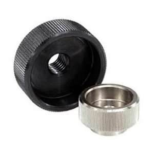 Custom  size Brass / Copper Knurled Stainless Steel Nuts with Anodizing , Oxidation