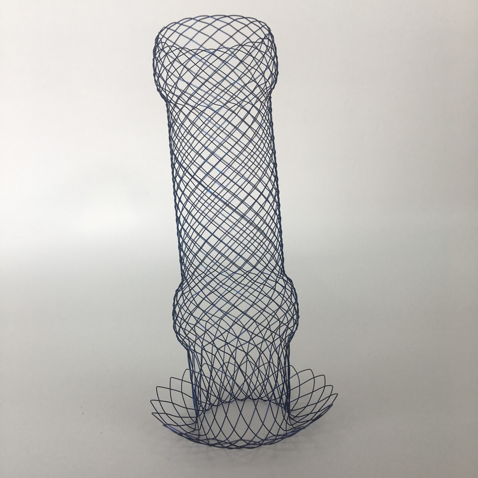 Не васкулярный металлический покрытый кремний Stent Esophagusl сделанным проводом памяти Nitinol