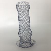 Silicone metálico não vascular do Stent de Esophagusl coberto feito pelo fio da memória de Nitinol